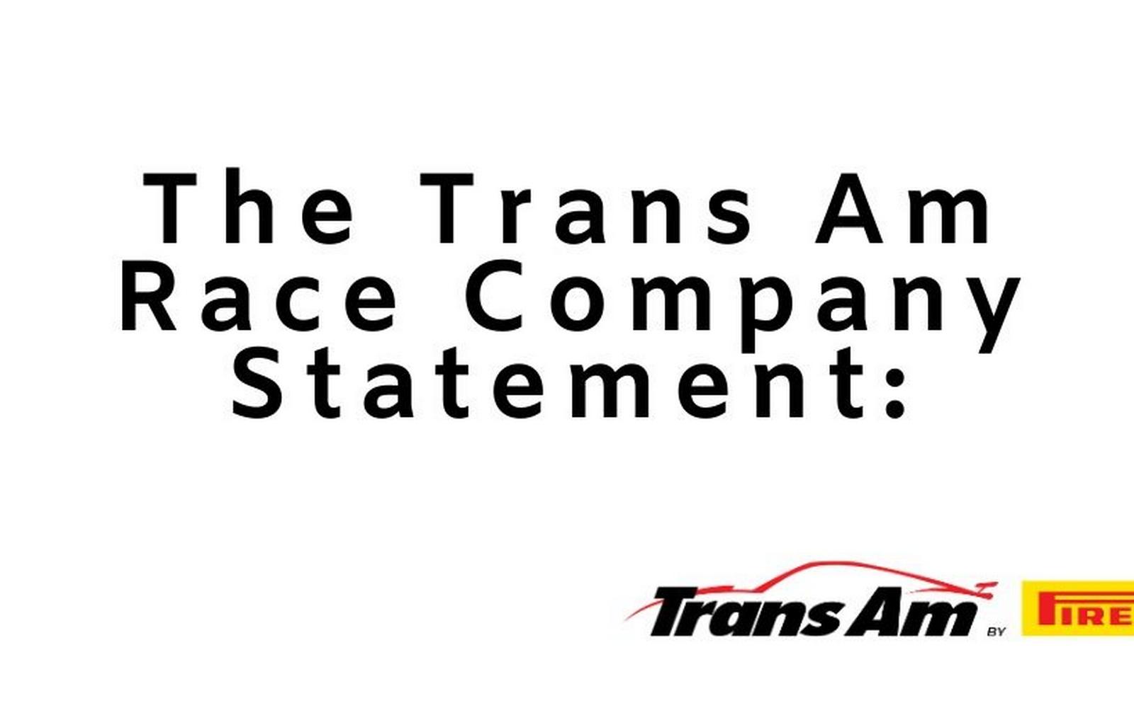 Trans Am Postpones Road Atlanta Round 